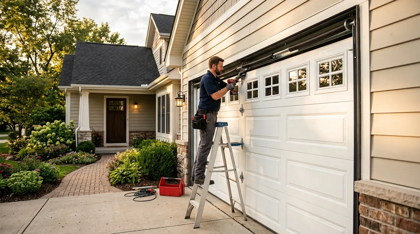Why Your Garage Door Jumps Its Track