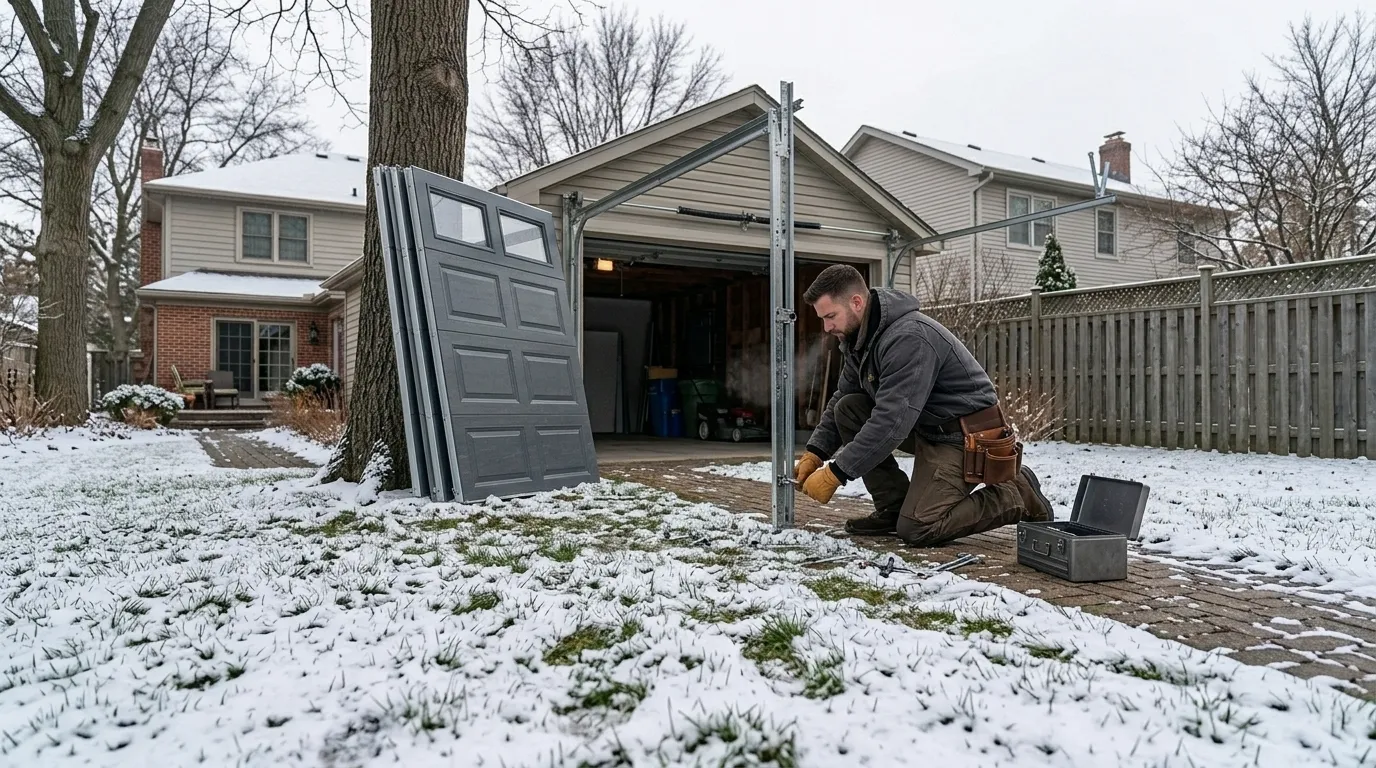 Garage door service in Wyckoff, NJ