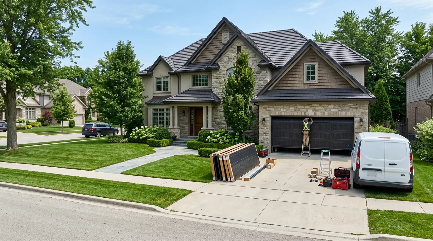Garage door service in Wyckoff, NJ